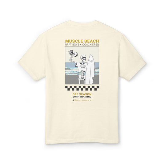 Muscle Beach Unisex Heavyweight Cotton Tee