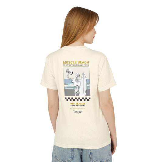 Muscle Beach Unisex Heavyweight Cotton Tee