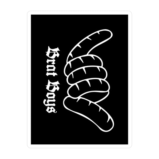 Just The Brat sticker