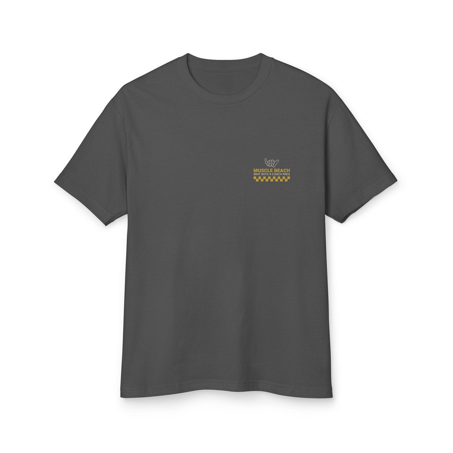 Muscle Beach Unisex Heavyweight Cotton Tee